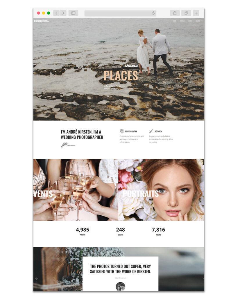 Web Design Wedding Planner 3